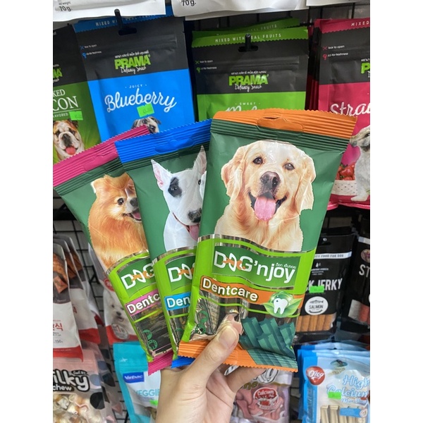 Bánh xương gặm sạch răng Dog’njoy dentcare - snack mài răng cho chó