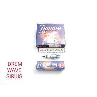 bugi NGK IRIDIUM gắn xe wave drem sirius