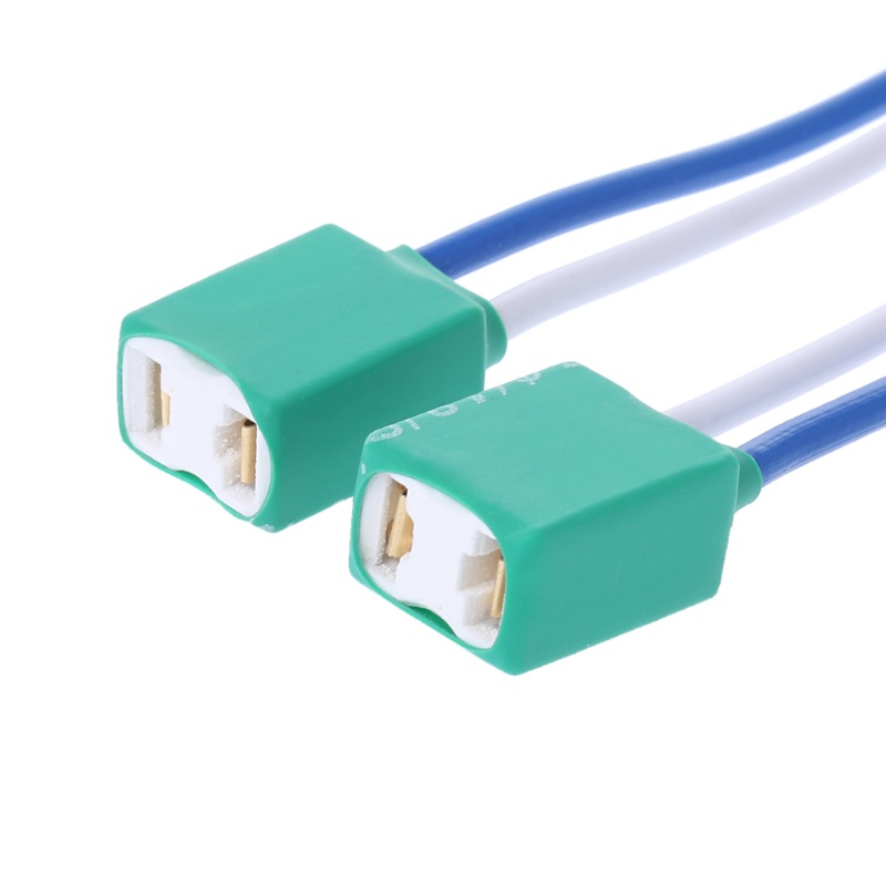 Set 2 ổ cắm bóng đèn H7 kèm dây chuyên dụng