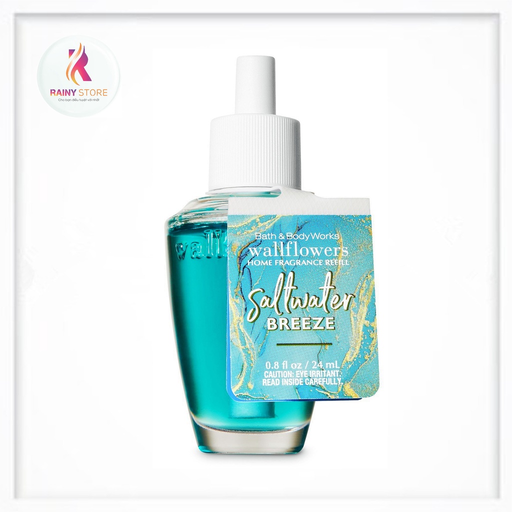 Tinh dầu thơm phòng Bath &amp; Body Works Saltwater Breeze 24ml