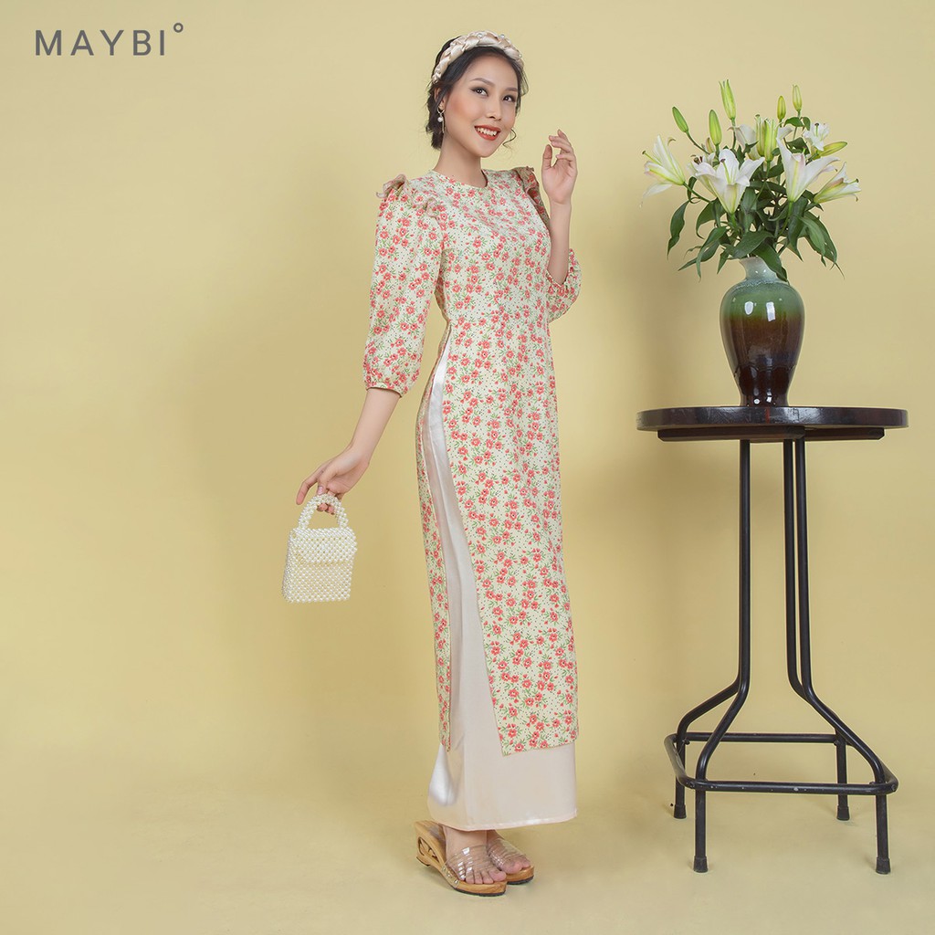 MAYBI - Áo dài Đan Túc (Không kèm quần lụa)