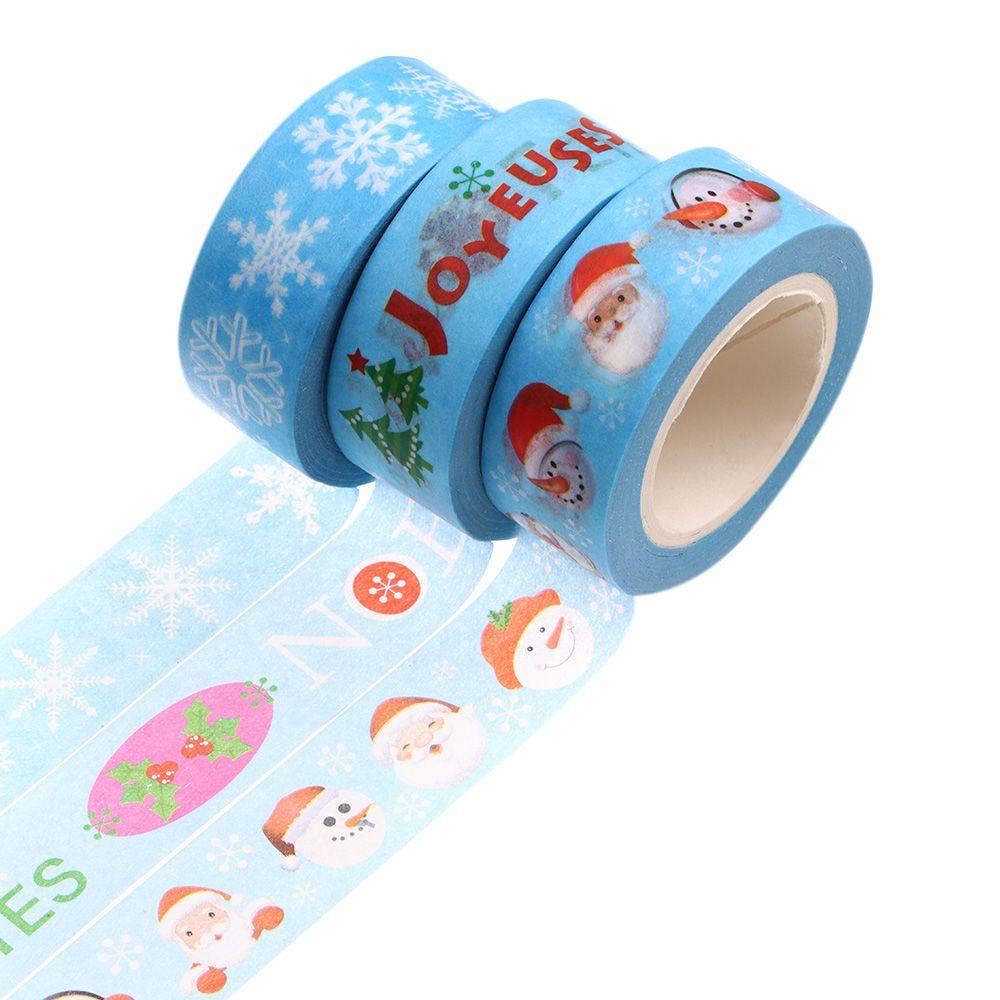 Cuộn Băng Keo Họa Tiết Giáng Sinh Trang Trí Sổ Tay