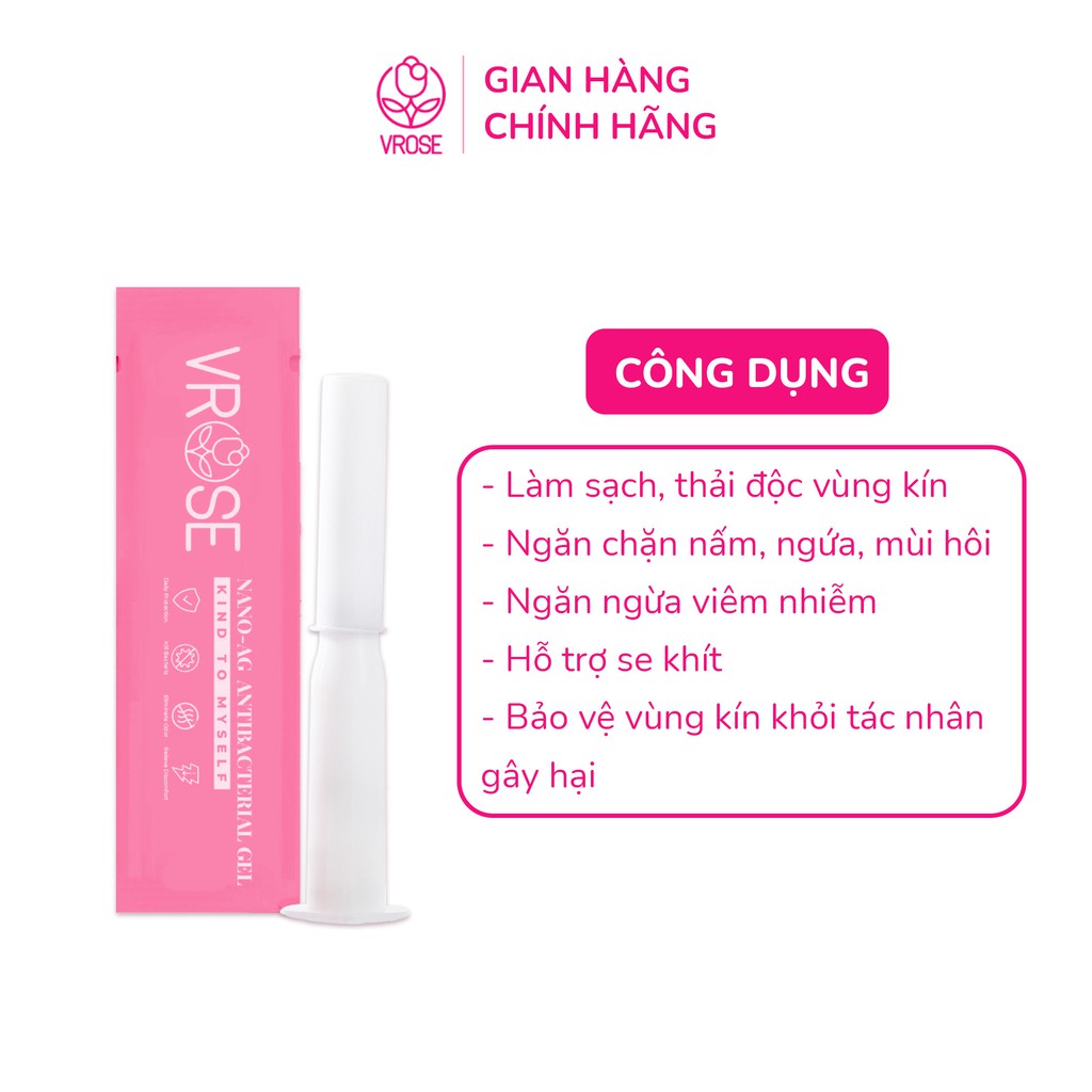 Gel phụ khoa nano Vrose