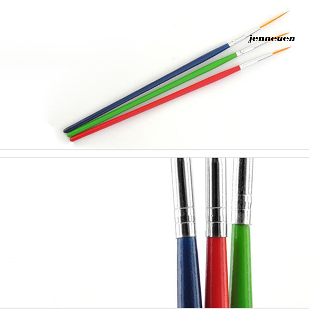 [Hàng mới về] Set 3 Bút Cọ Vẽ Trang Trí Móng DIY Chuyên Dụng