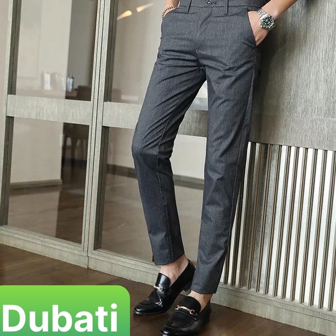 QUẦN TÂY ÂU ỐNG CÔN 3 MÀU VIP XÁM, ĐEN, TRẮNG XÁM PHONG CÁCH HÀN QUỐC CAO CẤP- DUBATI FASHION