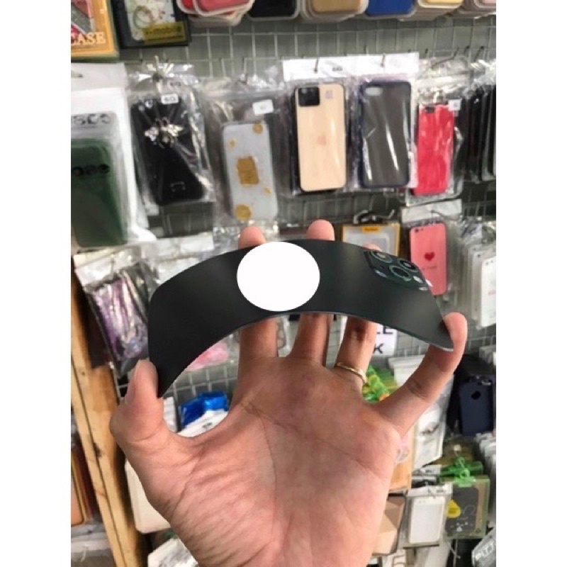 Miếng Dán Độ Full nhám mặt sau 3 camera có Flash từ X / Xs / Xs Max lên 11 Pro /11 Pro Max