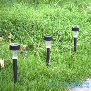 Đèn sân vườn năng lượng mặt trời tự động ht410 trắng , vàng và đổi màu.