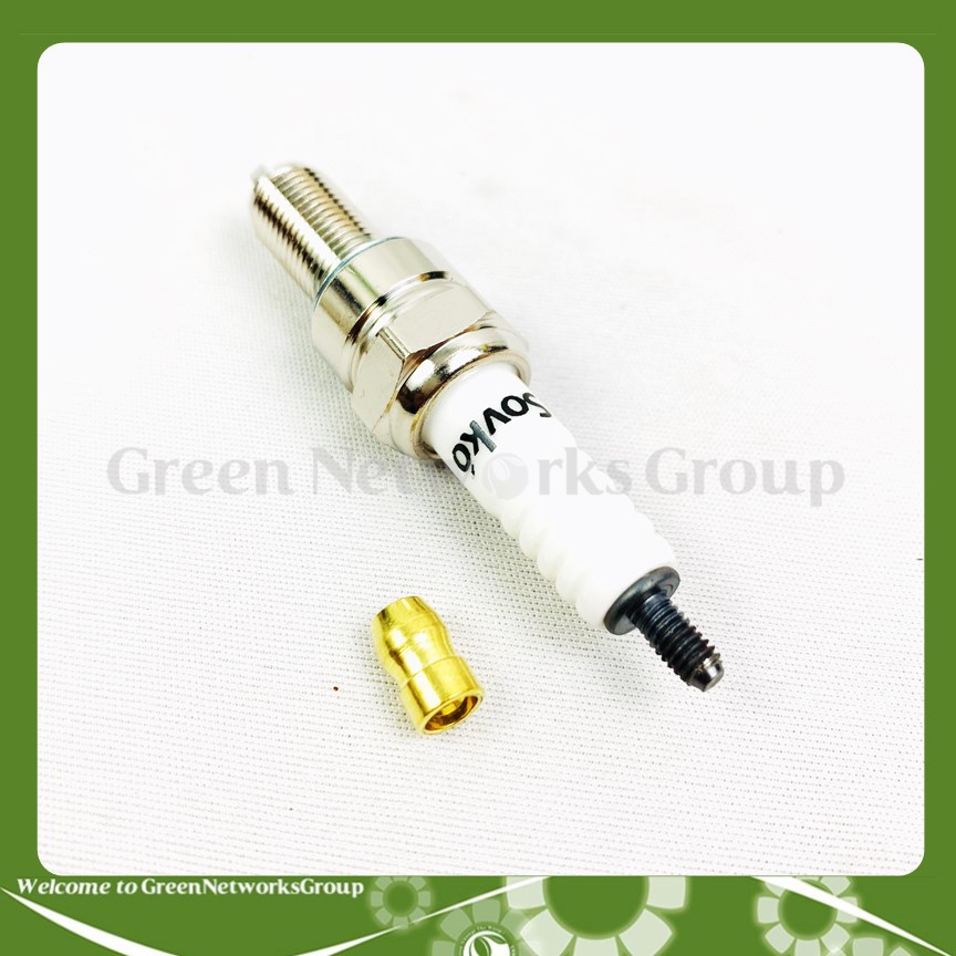 Bugi 3 chấu Sovko chân ngắn, chân dài Spark Plug A6TJC B6TJC lắp cho xe Dream Wave Sirius Greennetworks