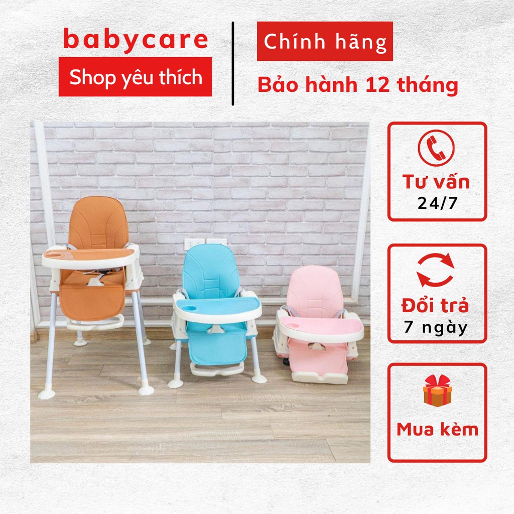 GHẾ ĂN DẶM HANBEI MẪU MỚI 2020 (FULL ĐỆM VÀ BÁNH XE)