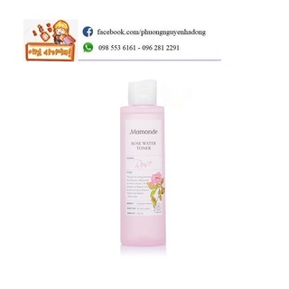 Nước hoa hồng Rose Water Toner Mamonde 250ml