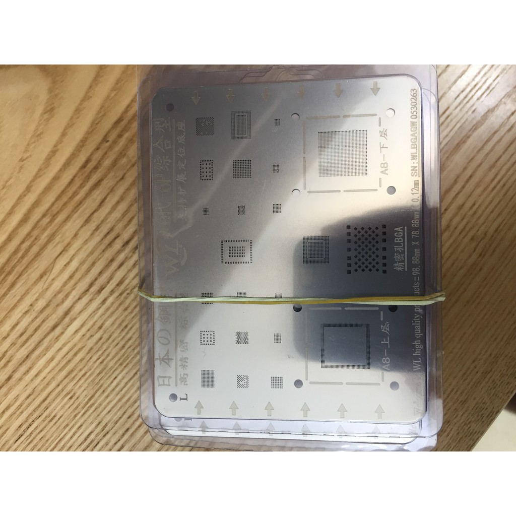 vỉ làm chân wl lỗ vuông 6g/6pus