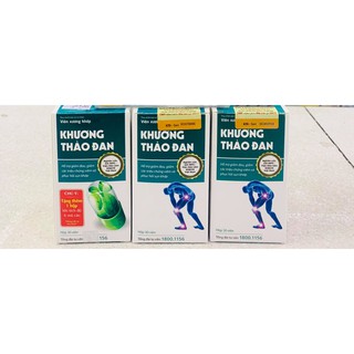 Khương Thảo Đan – Giảm đau nhức xương khớp, các triệu chứng viêm đau vai gáy, viêm dây thần kinh hộp 30 - 120 viên