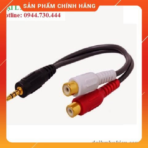 CÁP AUDIO 3.5MM 1 RA 2 DCA DTECH DT-6209