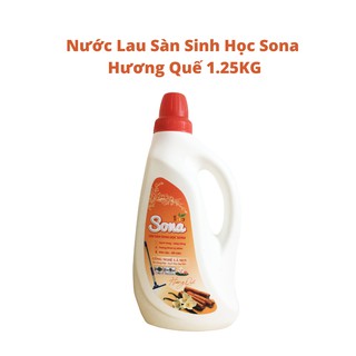 Nước Lau Sàn Đuổi Muỗi SoNa 1.25kg Hương Quế