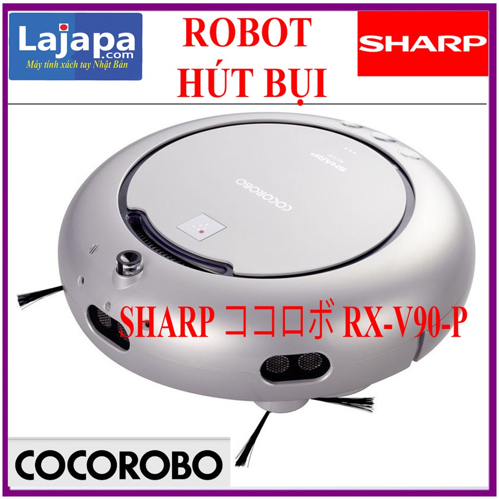 robot hút bụi lau nhà thông minh Sharp Cocorobo RX-V90 là robot hut bui hàng nội địa Nhật giá rẻ