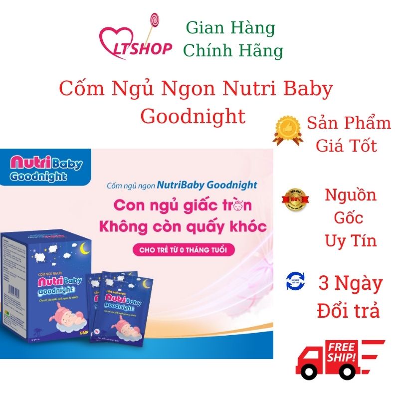 Cốm Ngủ Ngon Nutribaby Goodnight