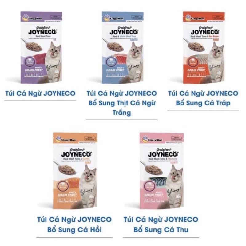 48 Gói Pate Joyneco Cattyman cho mèo túi 60g - [Quận 2] - Thức ăn dinh dưỡng cho mèo