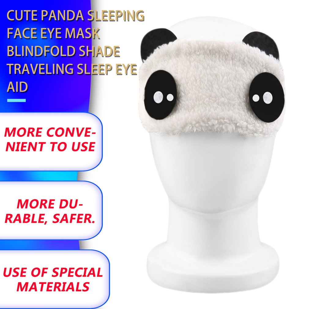 Miếng Bịt Mắt Ngủ Hình Gấu Trúc Dễ Thương