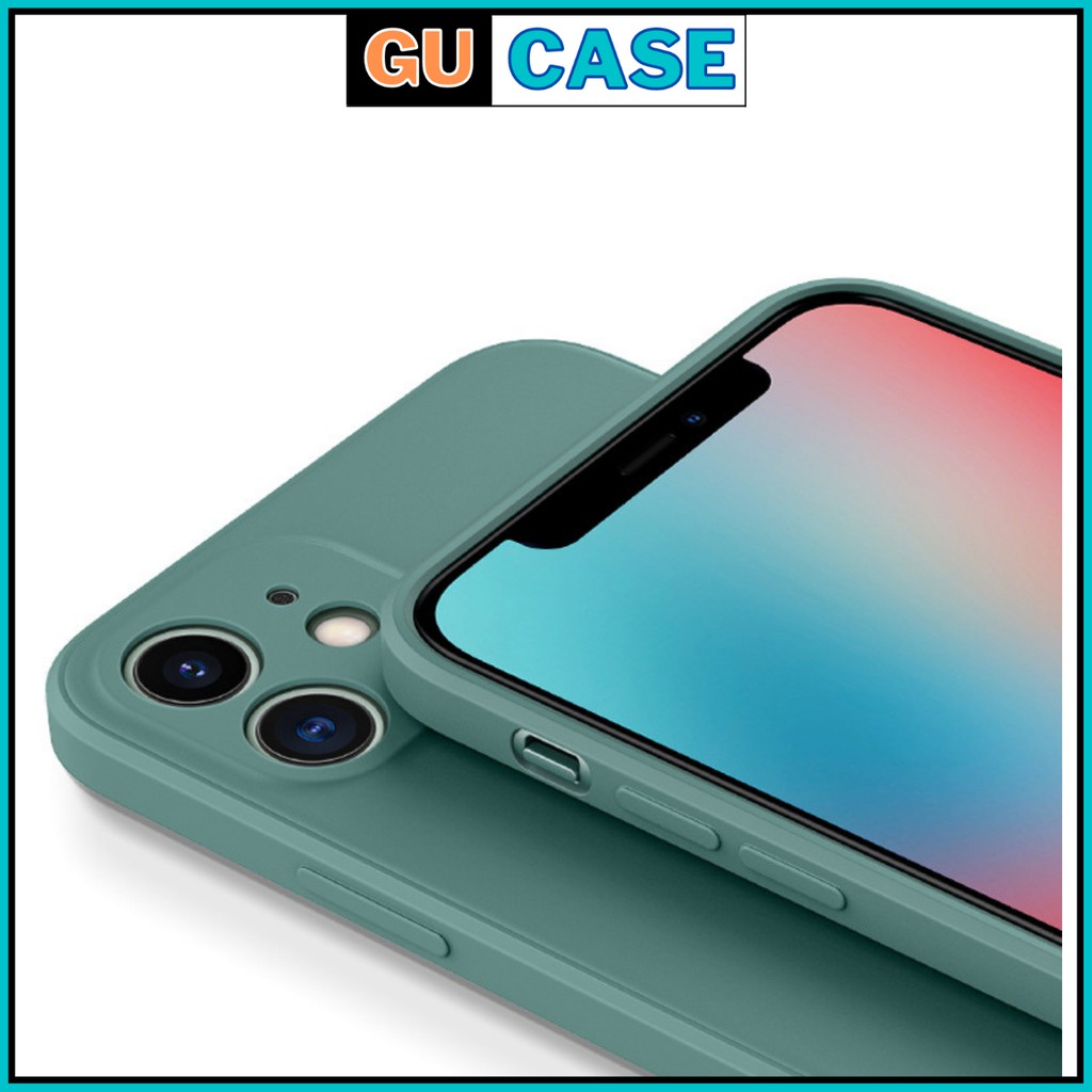 Ốp Lưng Iphone 7 Plus/8 Plus/XS/XS Max/XR/11 Pro Max/ 11 pro/ Chống Bẩn, Cạnh Vuông Có Lót Nhung GCIP02 | GuCase