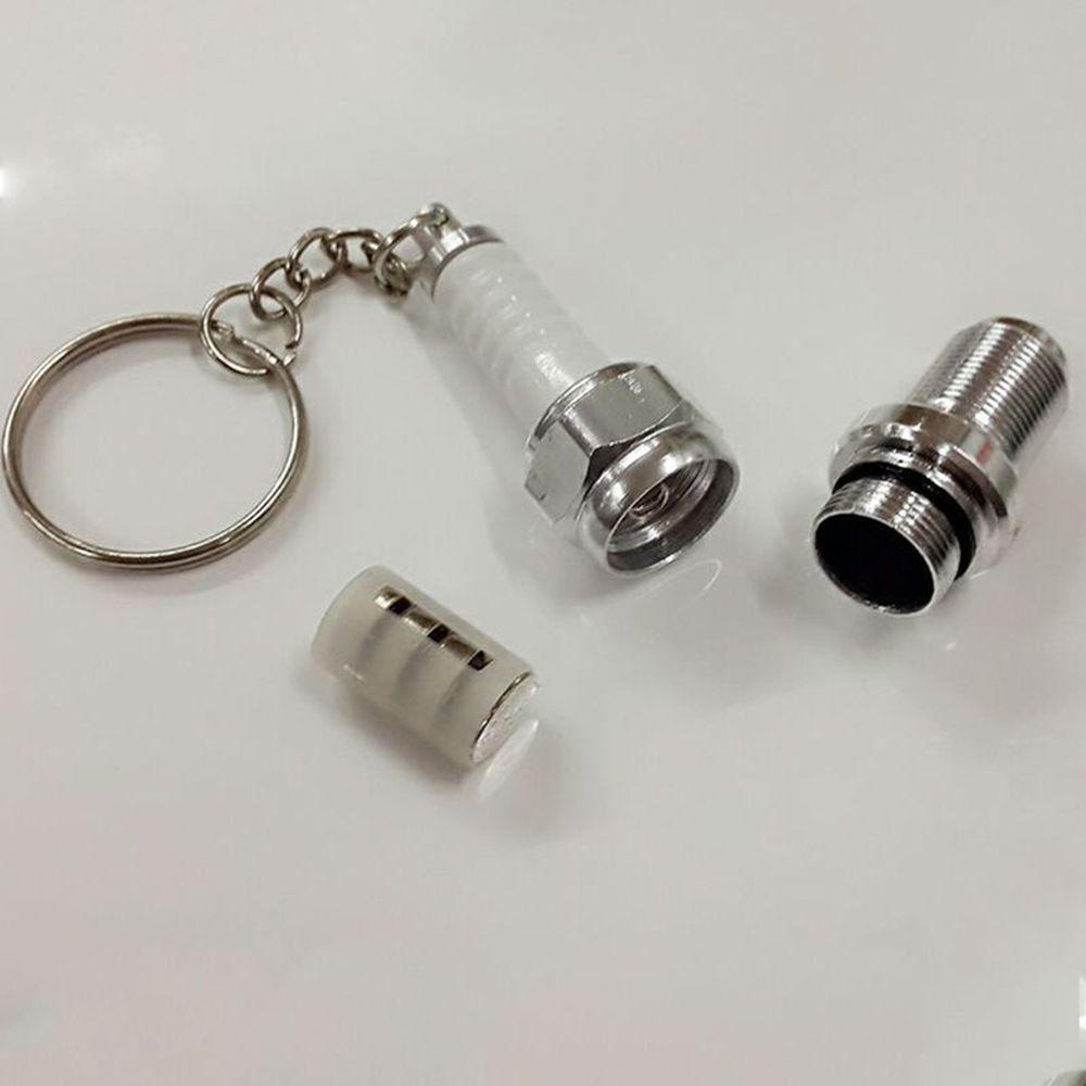 IVORY Móc Khóa Đèn LED Hấp Thụ Ánh Sáng Trắng Thời Trang