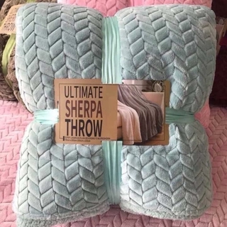 Chăn lông cừu sóng xuất nhật