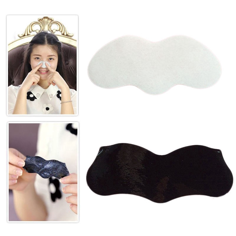 Set 10 miếng dán lột mụn đầu đen vùng mũi làm sạch sâu