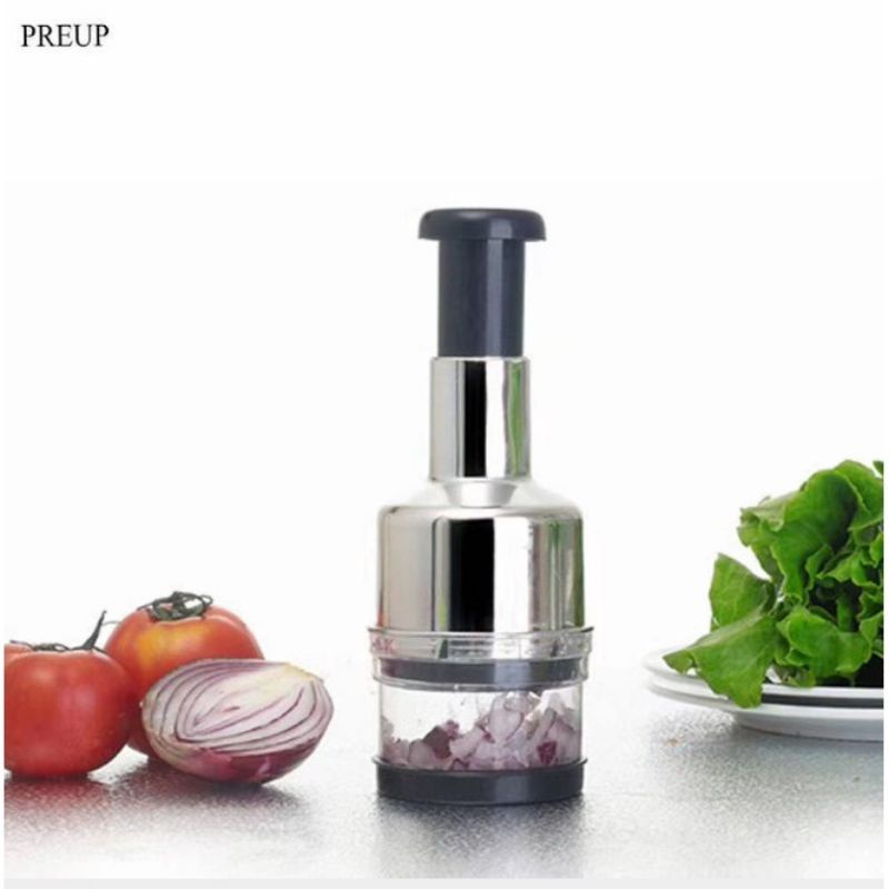 Dụng Cụ Đập Dập Hành Tỏi Bằng Tay - Dập Tỏi Ớt Cán Dài