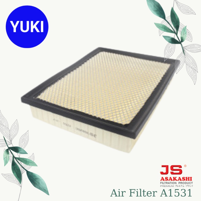Lọc Gió Động Cơ Toyota Innova; Hilux; Fortuner 2017, 2018, 2019, 2020, 2021 JS ASAKASHI A1531 [ YUKI MISE ]