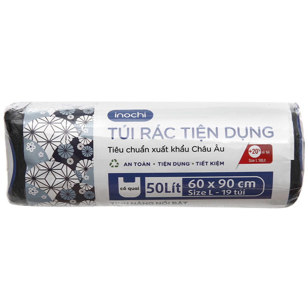 Túi Rác Inochi tiện dụng 50L