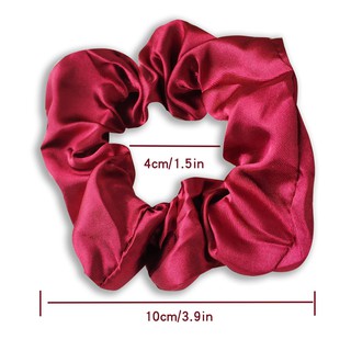 Cột tóc vải scrunchies lụa satin sỉ