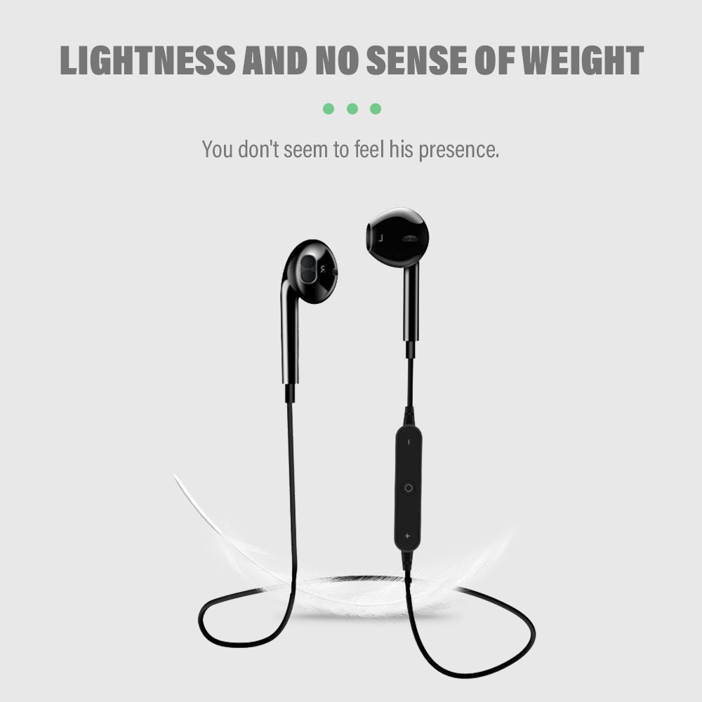 Tai nghe không dây từ tính Pulierde S56 tích hợp BT 5.0 và mic