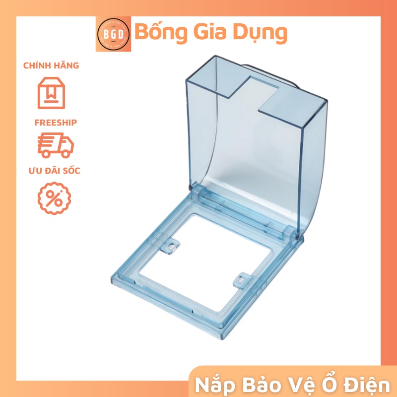 Bịt Ổ Điện, Hộp Vuông Che ổ Điện. Nắp Đậy Ổ Cắm Điện Chống Giật, Chống Nước, Chống Bụi Bẩn