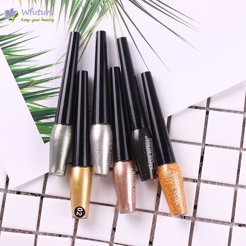 (Hàng Mới Về) Phấn Mắt Dạng Lỏng 6 Màu Tùy Chọn Tiện Dụng