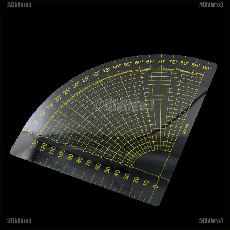 Thước đo hình quạt tròn tiện lợi chuyên dùng cho thợ may