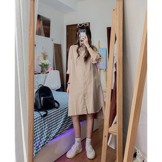 Váy sơmi basic 6621( có sẵn )