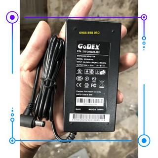 BÁN Adapter Máy in mã vạch Godex 24v 2.5a chính hãng