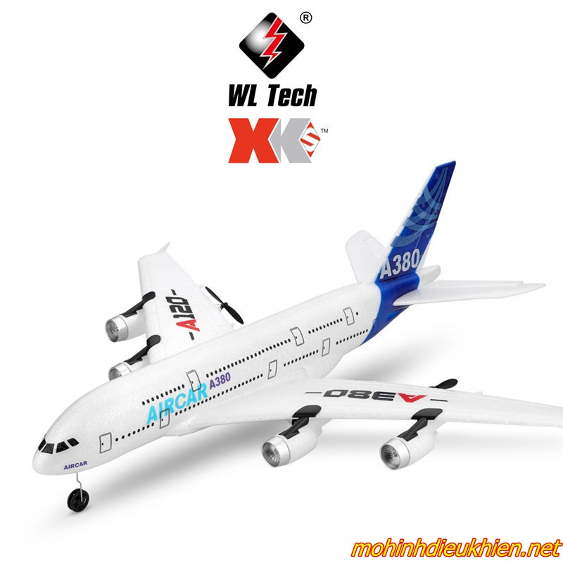 MÁY BAY CÁNH BẰNG XK A380 ĐIỀU KHIỂN TỪ XA