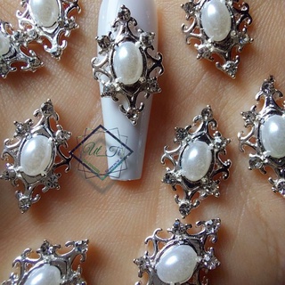 combo charm bạc nail mã 40