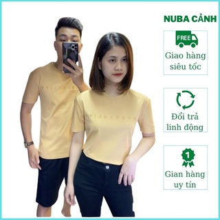 Áo thun nam nữ chất cotton thái cao cấp đẹp giá rẻ, LD 11
