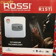 Bình nóng lạnh Rossi R15TI  chống giật Kích thước  : 391 x 391x 356 mm bảo hành 7 năm