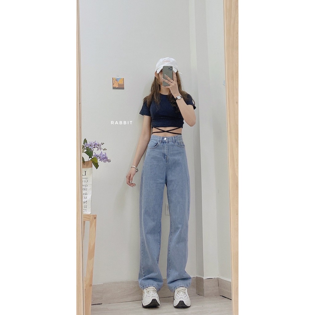 Áo Croptop Tay Ngắn Dây Đan Eo Cá Tính Co Dãn 4 Chiều CR01