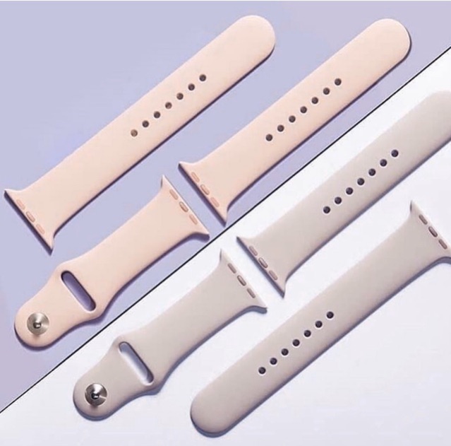 ⏰15 MÀU⏰ DÂY ĐỒNG HỒ CAO SU APPLE WATCH SPORT BANDS CAO CẤP FULL SIZE 1 2 3 4 5 6 SE 38mm 40mm 42mm 44mm