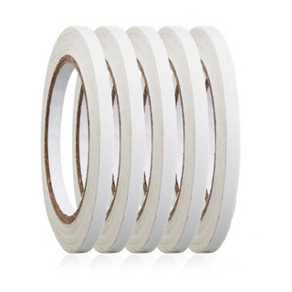 1 cuộn băng keo hai mặt rộng 5mm màu trắng