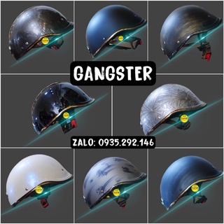 Mũ bảo hiểm nữa đầu Gangster