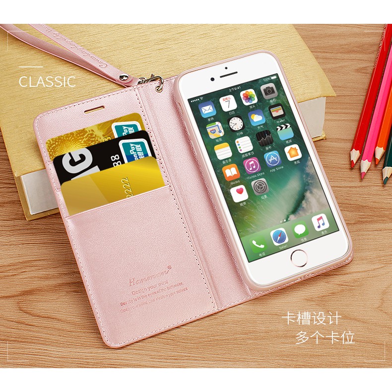 Bao da iPhone SE 2020/ iPhone 7/ iPhone 8 hiệu Hanman | BigBuy360 - bigbuy360.vn