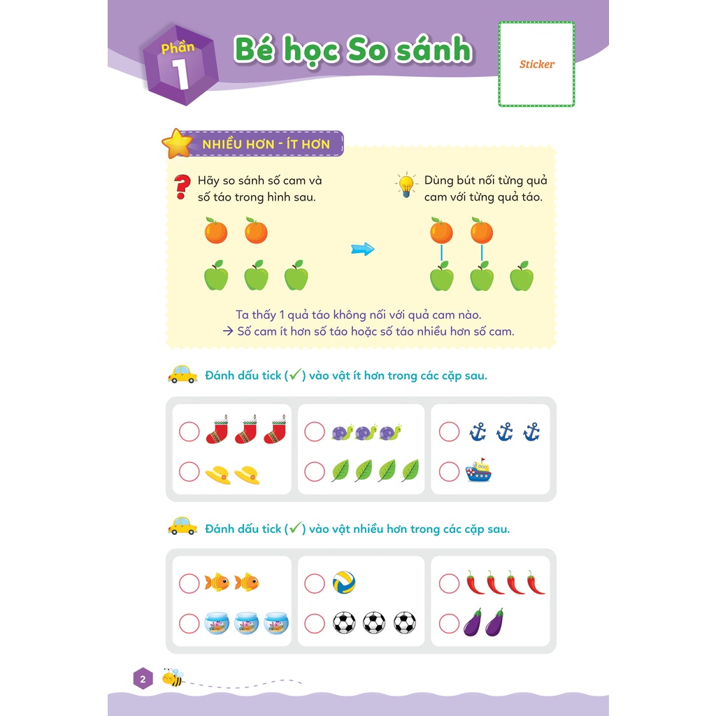 Sách Hello Chào Lớp 1 - Toán Tư Duy