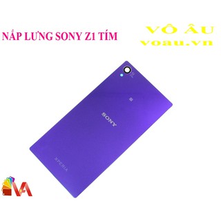 NẮP LƯNG SONY Z1 MÀU TÍM