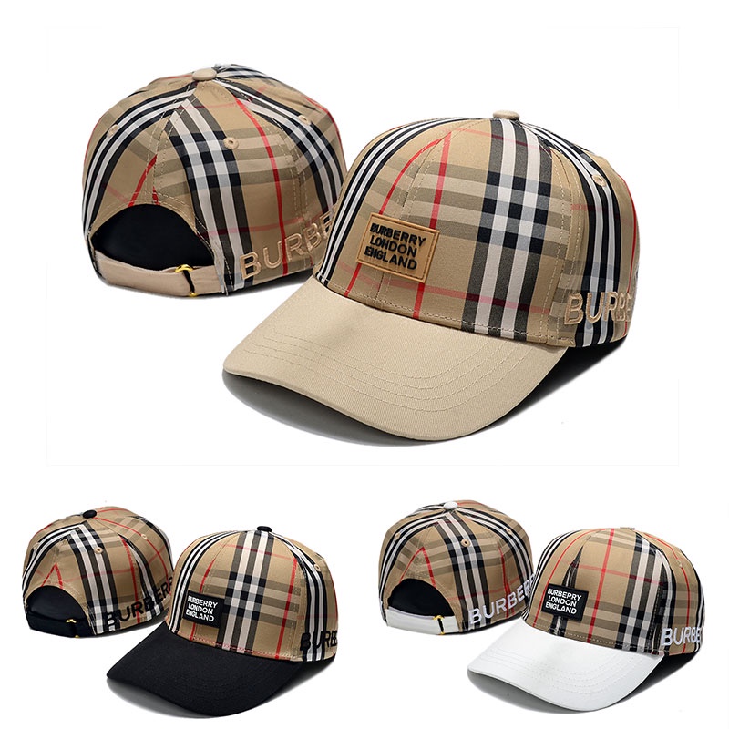 Burberry Nón Lưỡi Trai Thời Trang Cá Tính Trẻ Trung Cho Nam Nữ