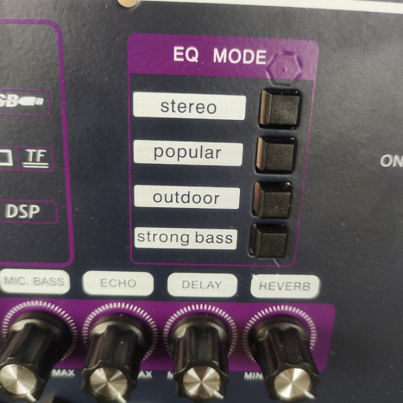 Bo Mạch Loa Kéo DSP Stereo Echo Reverb Nguồn 36V Đôi 4 Tấc Đôi 5 Tấc Hay Nhất - Echo Reverb Sâu Sắc Chống Hú 19x38