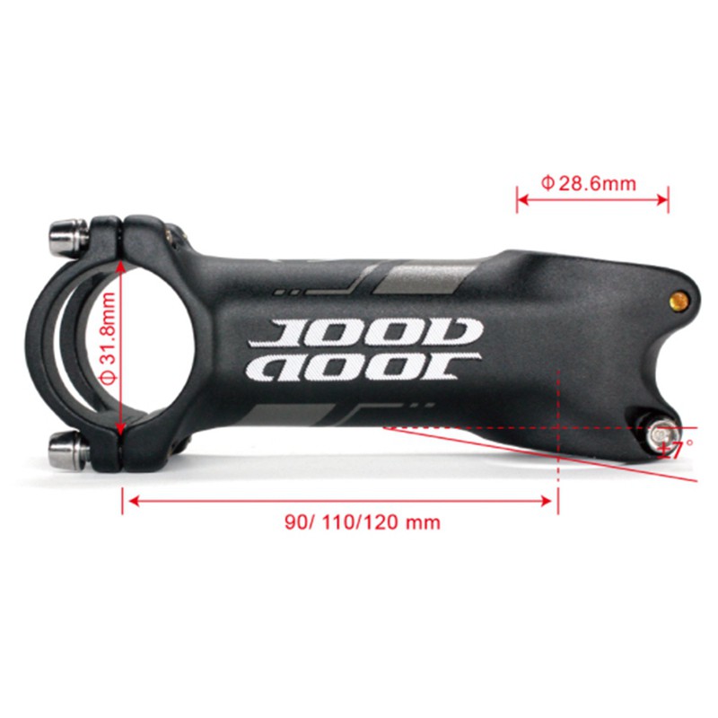 Pô-Tăng  Xe Đạp Hợp Kim Nhôm 7 Độ 31.8mm 120mm